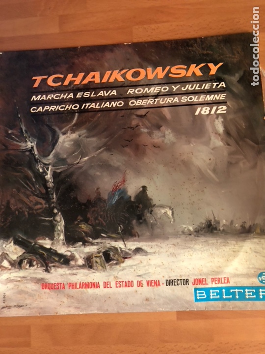 Discos de vinilo: Lp vinilo belter Tchaikovsky.marcha eslava Romeo y Julieta capricho italiano