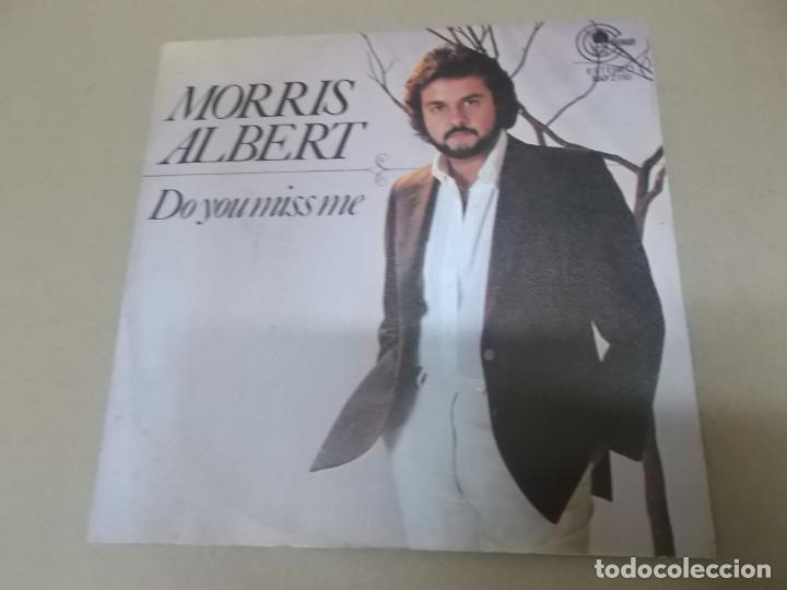 Disques de vinyle: MORRIS ALBERT (SN) DO YOU MISS ME A&Ntilde;O 1982 - PROMOCIONAL