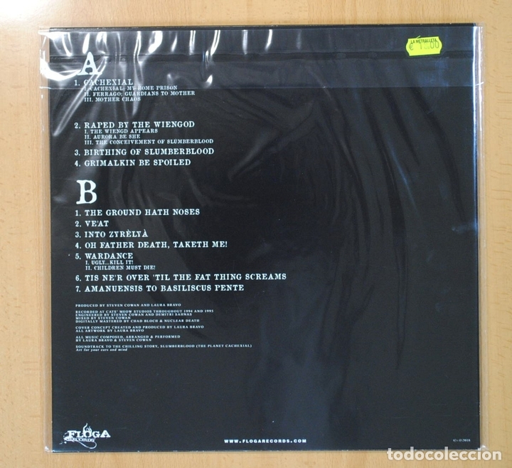 Discos de vinilo: NUCLEAR DEATH - THE PLANET CACHEXIAL - LP - Foto 2