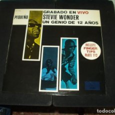 Discos de vinilo: STEVIE WONDER LP PEQUEÑO UN GENIO DE 12 AÑOS. Lote 130707734