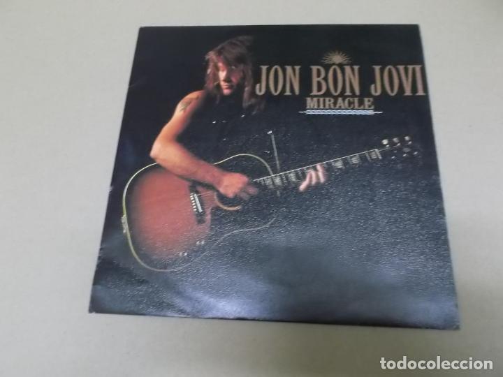 Discos de vinilo: JON BON JOVI (SN) MIRACLE A&Ntilde;O 1990 - Foto 1