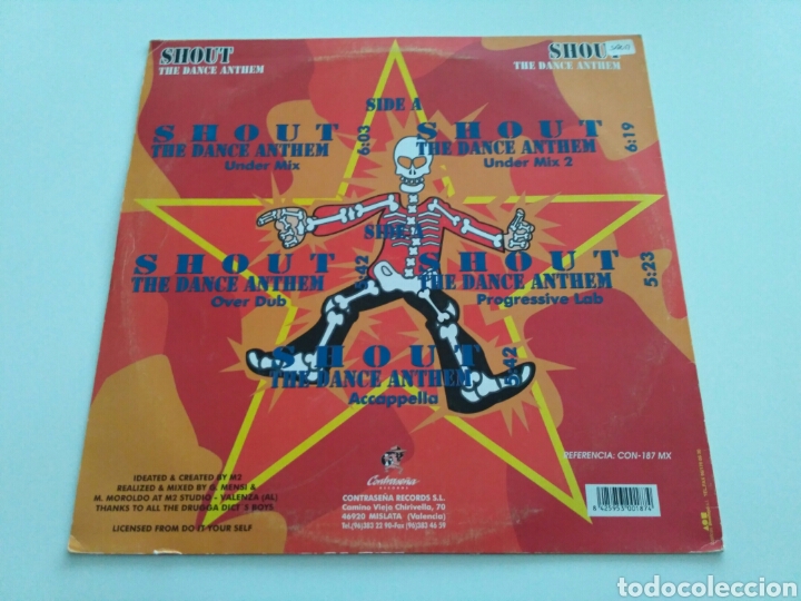 Discos de vinilo: Shout - The Dance Anthem - Foto 2