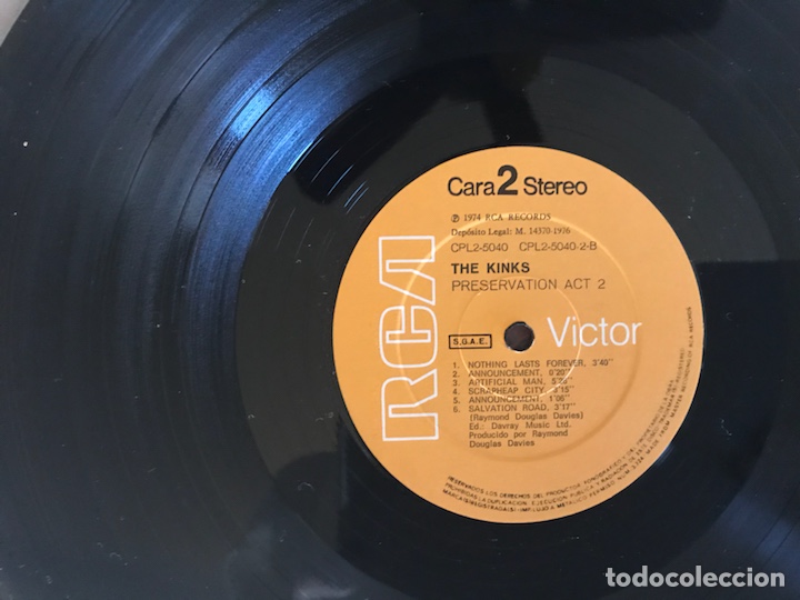 Discos de vinilo: Preservation act 2. The Kinks - Foto 10