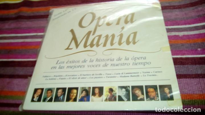 Discos de vinilo: OPERA MAN&Iacute;A - EXITOS DE LA HISTORIA DE LA OPERA - DOBLE LP DECCA 1991 - Foto 1