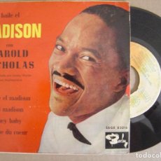 Discos de vinilo: HAROLD NICHOLAS - BAILE EL MADISON - EP 1962 - BARCLAY