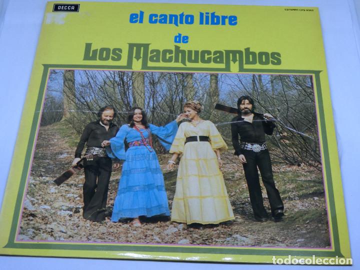 Discos de vinilo: LP - LOS MACHUCAMBOS - EL CANTO LIBRE DE - 1975 - Foto 1