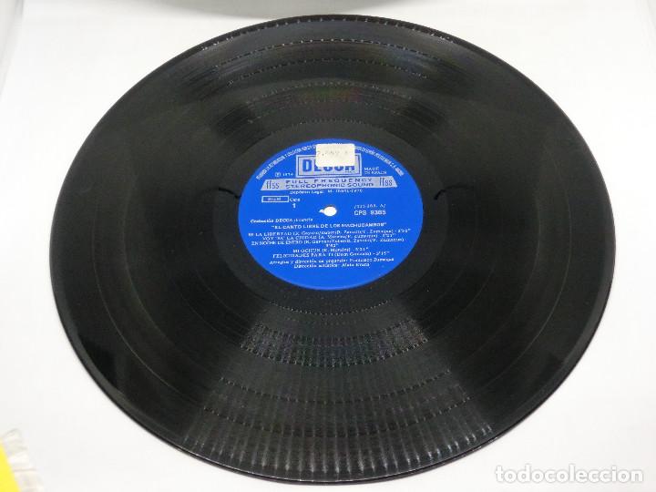 Discos de vinilo: LP - LOS MACHUCAMBOS - EL CANTO LIBRE DE - 1975 - Foto 4