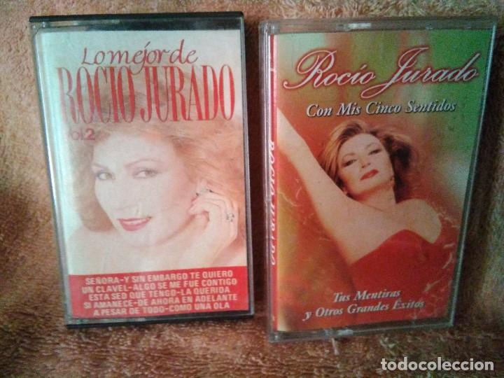 Discos de vinilo: DOS CASSETTES DE ROCIO JURADO - Foto 1