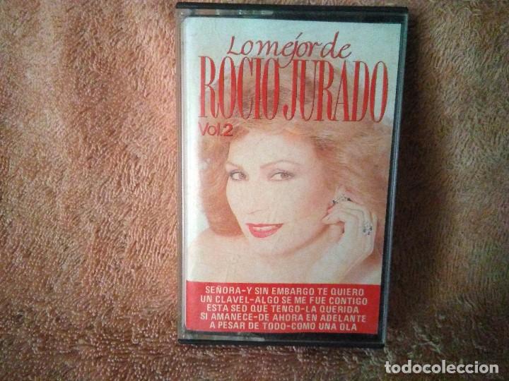 Discos de vinilo: DOS CASSETTES DE ROCIO JURADO - Foto 2