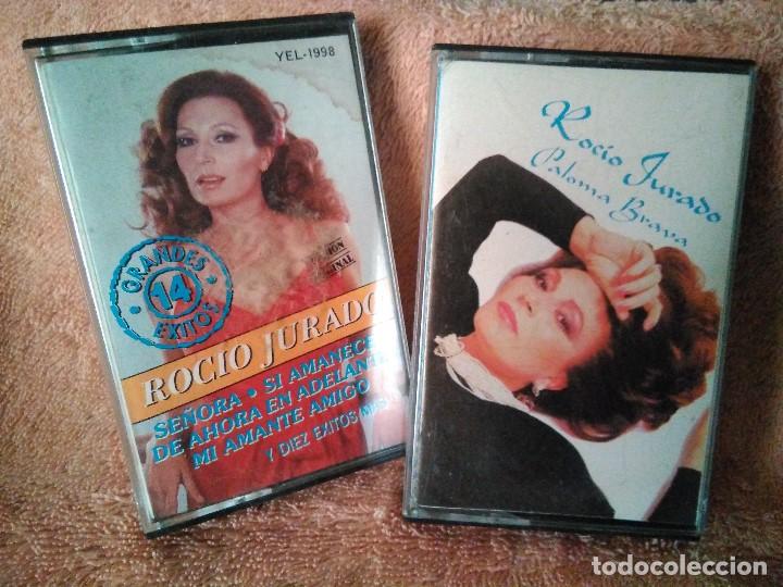 Discos de vinilo: DOS CASSETTES DE ROCIO JURADO - Foto 1