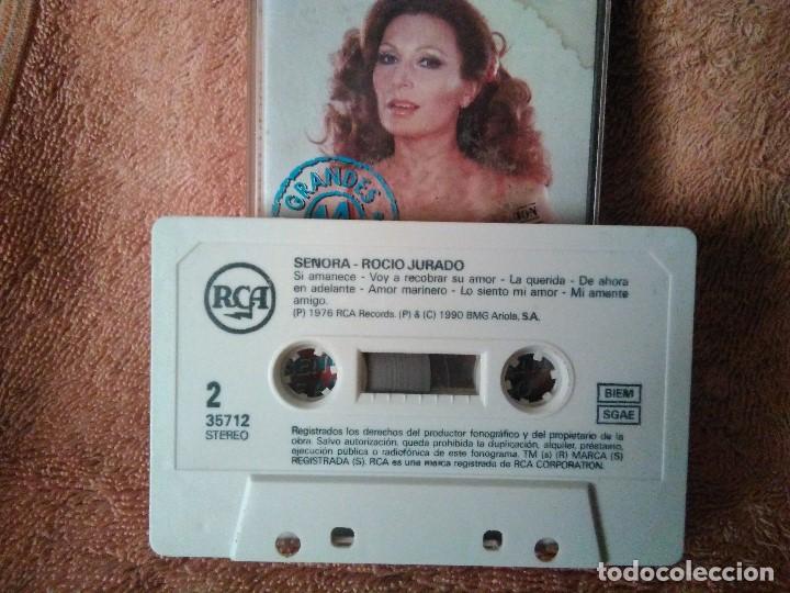 Discos de vinilo: DOS CASSETTES DE ROCIO JURADO - Foto 3