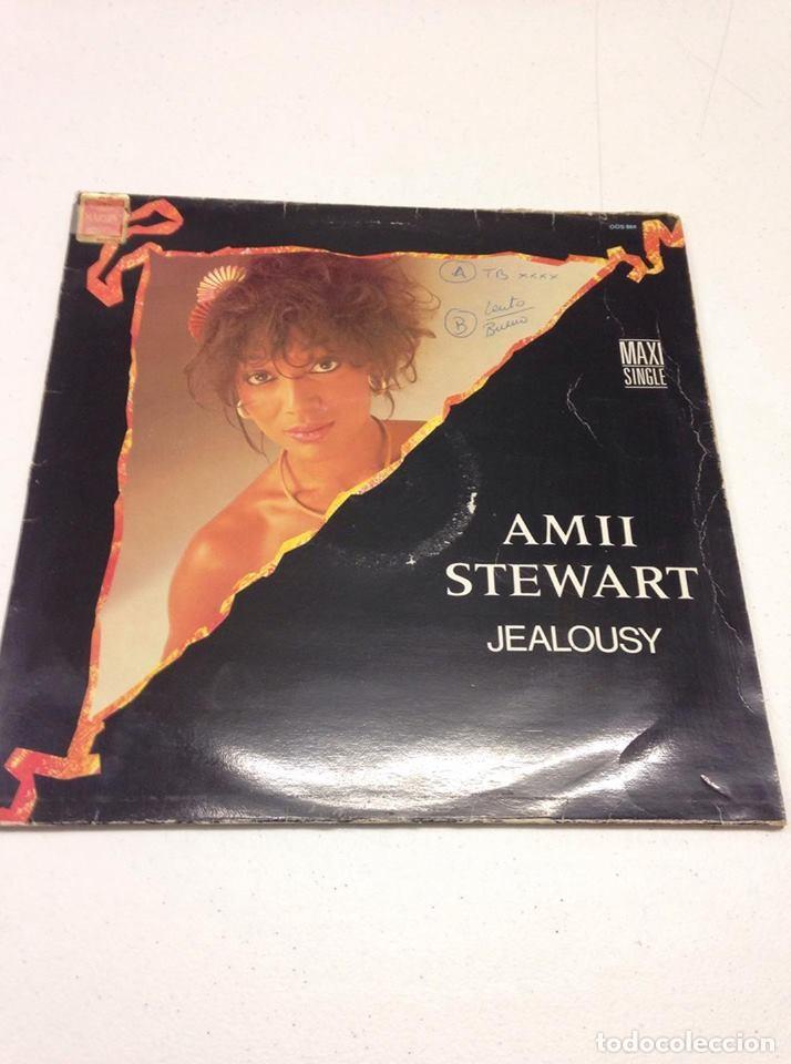 Discos de vinilo: Amii Stewart - Jealousy --Maxi - Foto 1
