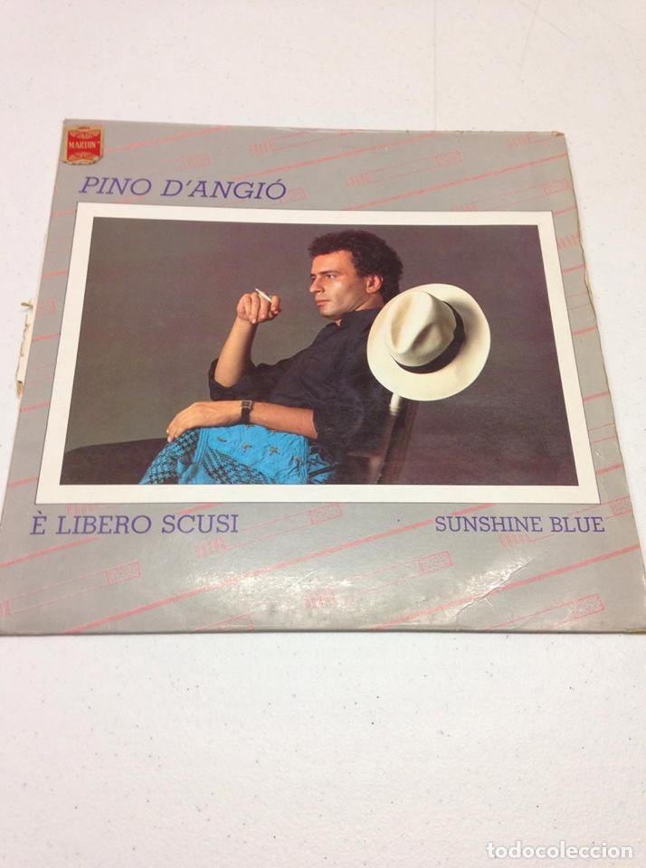 Discos de vinilo: Pino DAngi&ograve; &lrm;&ndash; E Libero Scusi ---MAXIS - Foto 1
