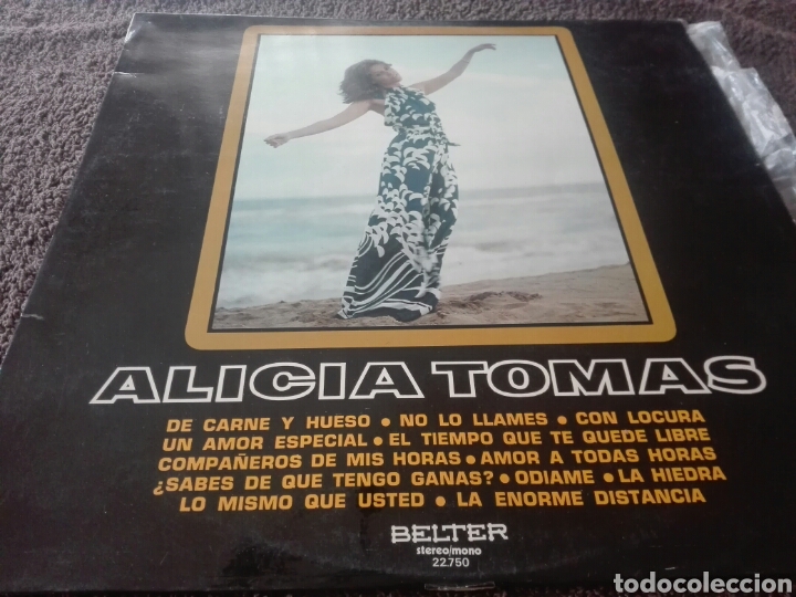 Discos de vinilo: Disco vinilo ALICIA TOMAS - Foto 1