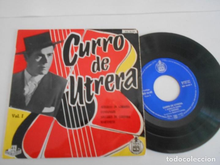 Discos de vinilo: CURRO DE UTRERA-EP VOL.I-4 TEMAS - Foto 1