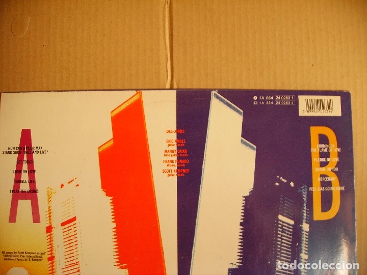 Discos de vinilo: DEL-LORDS ---- FRONTIER DAYS - Foto 2