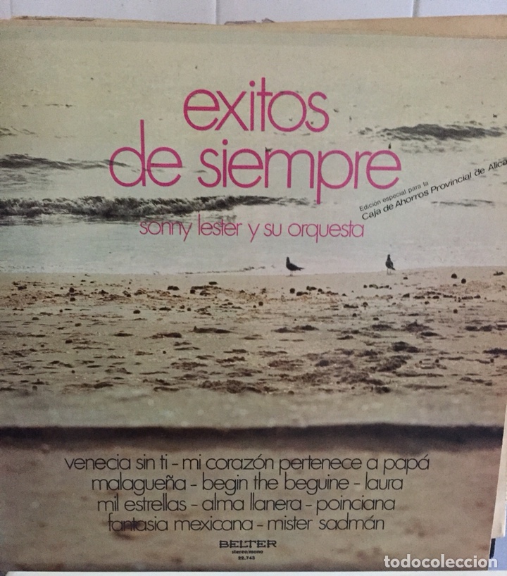 Discos de vinilo: Sonny Lester y su orquesta. &Eacute;xitos de siempre. Belter - Foto 1