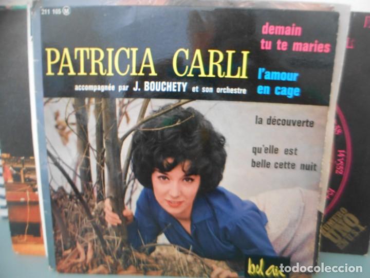 Discos de vinilo: PATRICIA CARLI - EP 4 TEMAS - Foto 1