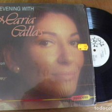 Discos de vinilo: MARIA CALLAS -AN EVENING WITH -LP 1989. Lote 131040388