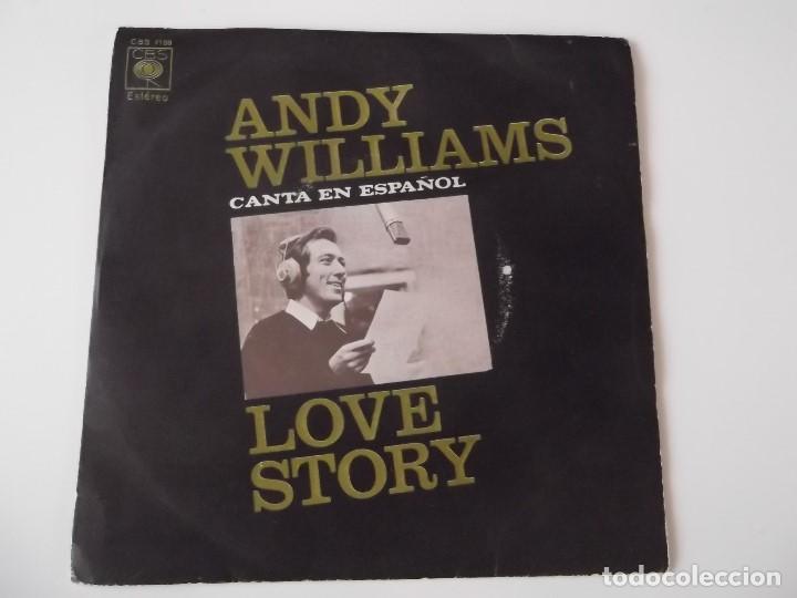 Discos de vinilo: ANDY WILLIAMS - Love story (en espa&ntilde;ol) - Foto 1