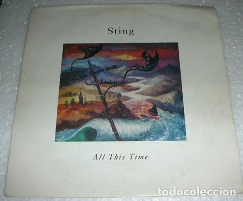Discos de vinilo: Sting &ndash; All This Time - SINGLE 1990 - Foto 2