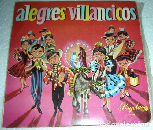 Discos de vinilo: ALEGRES VILLANCICOS - EP DISCOS PERGOLA 1968 - Foto 1