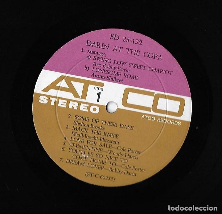 Discos de vinilo: BOBBY DARIN: DARIN AT THE COPA. CL&Aacute;SICO INT&Eacute;RPRETE POP U.S.A. - Foto 3