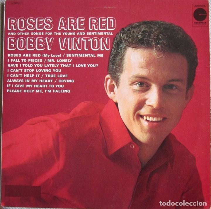 Discos de vinilo: BOBBY VINTON. ROSES ARE RED - Foto 1