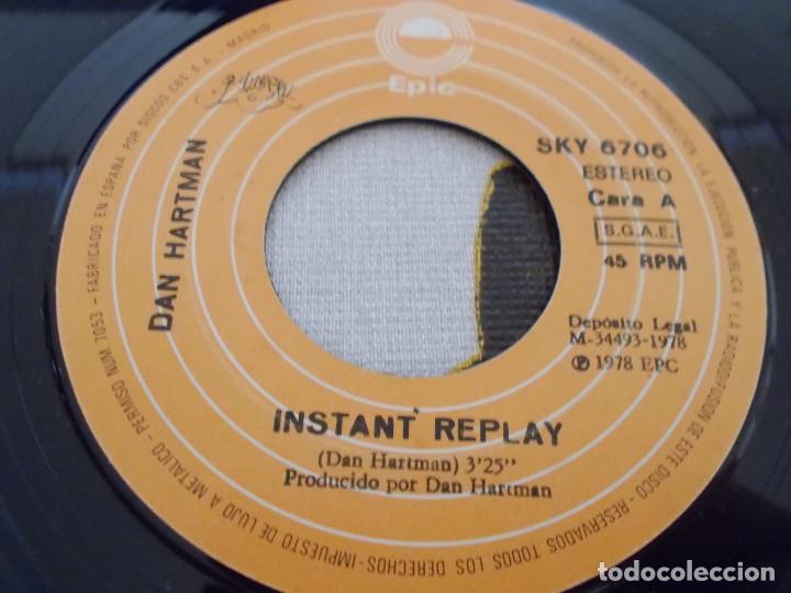 Discos de vinilo: DAN HARTMAN, INSTANT REPLAY, - Foto 4