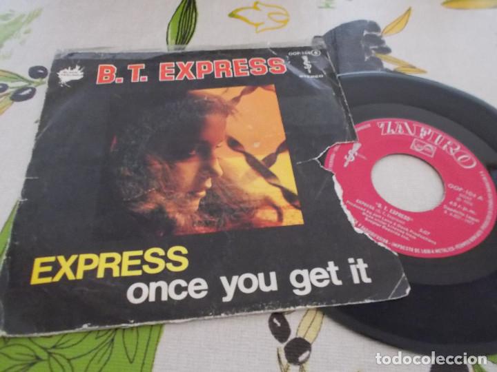 Discos de vinilo: B.T. EXPRESS. EXPRESS,  ONCE YOU GET IT - Foto 1