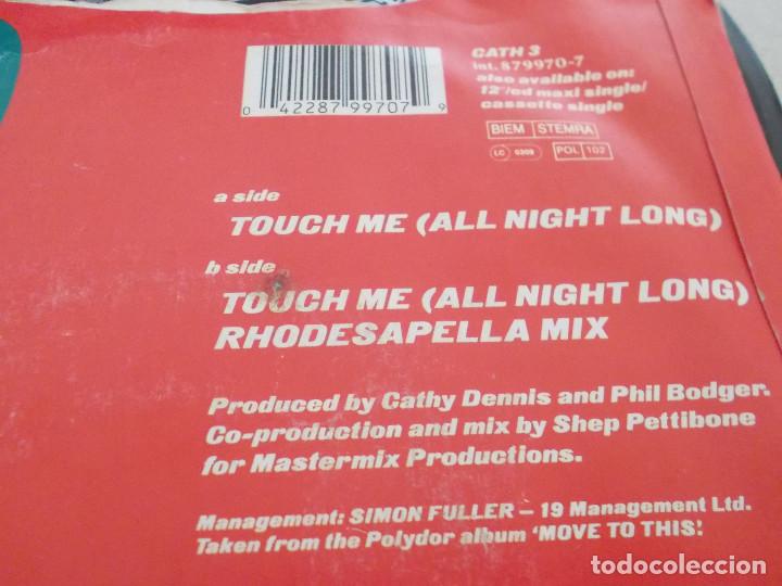 Discos de vinilo: CATHY DENNIS. TOUCH ME, - Foto 2
