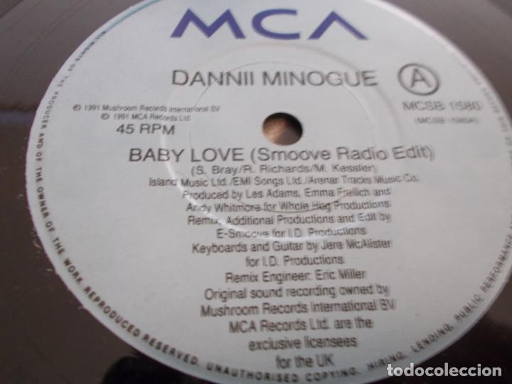 Discos de vinilo: DANNII MINOGUE. BABY LOVE. - Foto 6