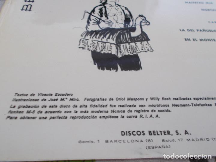 Discos de vinilo: ZORTZIKOS POR LOS XEY. - Foto 5