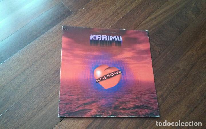 Discos de vinilo: Karimu-love is burning.maxi - Foto 1