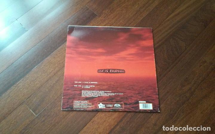 Discos de vinilo: Karimu-love is burning.maxi - Foto 2
