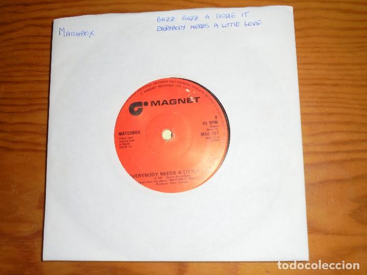 Discos de vinilo: MATCHBOX. BUZZ BUZZ A DIDDLE IT. MAGNET, 1979. EDIC. INGLESA. IMPECABLE - Foto 1