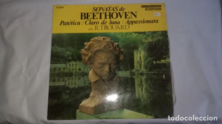Discos de vinilo: sonatas de beethoven-r trouard-discophon 3009 - Foto 1