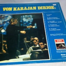 Discos de vinilo: VON KARAJAN DIRIGE-EMI-LA VOZ DE SU AMO-CIRCULO LECTORES-50204. Lote 131120100