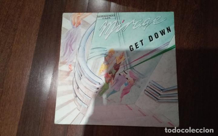 Discos de vinilo: Mirage-get down.maxi - Foto 1