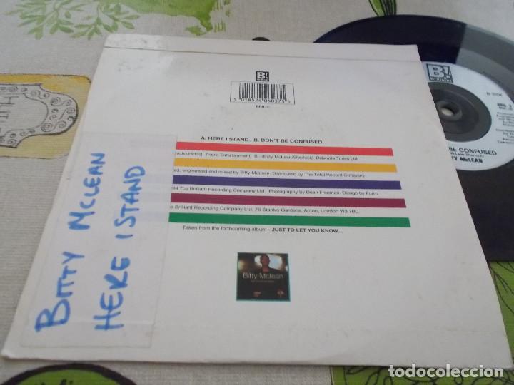 Discos de vinilo: BITTY MCLEAN. HERE I STAND - Foto 2
