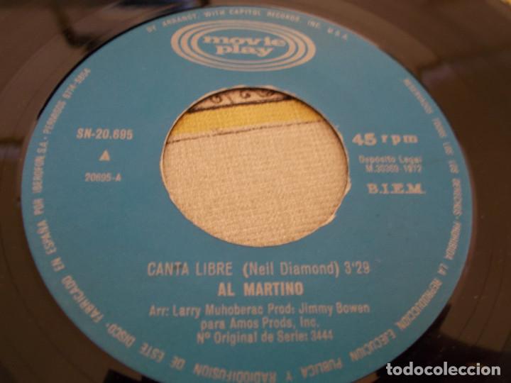 Discos de vinilo: AL MARTINO, CANTA LIBRE. - Foto 3