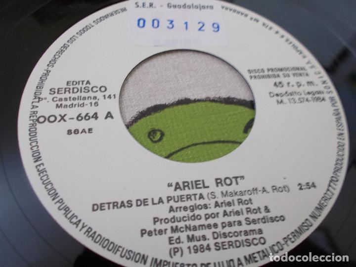 Discos de vinilo: ARIEL ROT, DETRAS DE LA PUERTA, VENENO - Foto 3