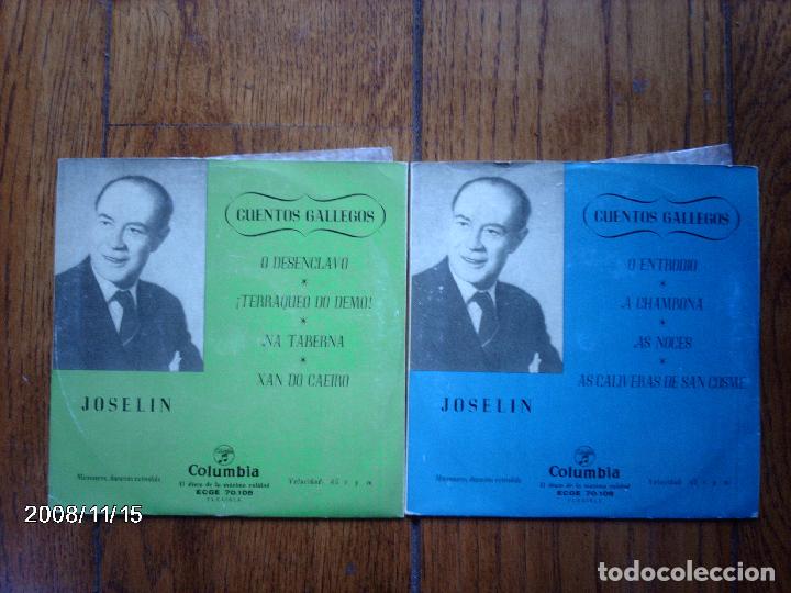 Discos de vinilo: joselin - cuentos gallegos 2 eps - Foto 1