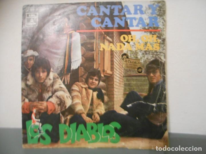 Discos de vinilo: LOS DIABLOS - CANTAR Y CANTAR - Foto 1