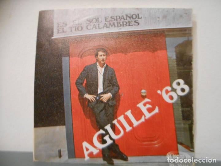 Discos de vinilo: LUIS AGUILE - ES EL SOL ESPA&Ntilde;OL - Foto 1
