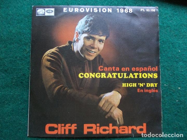 Discos de vinilo: Cliff Richard Congratulations - Foto 1