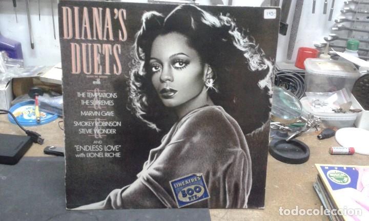 Discos de vinilo: DIANA ROSS      DIANA&acute;S DUETS    1981 - Foto 1