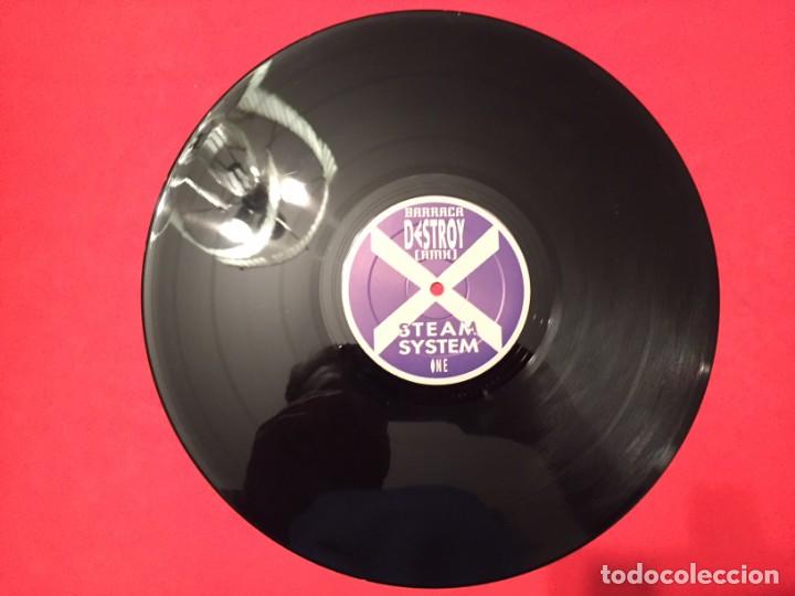 Discos de vinilo: Steam System &lrm;&ndash; Barraca Destroy (Remixes) - Foto 1