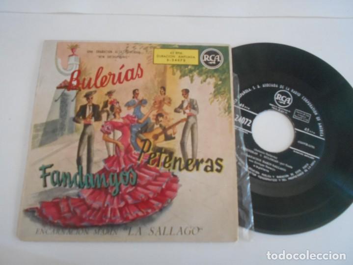Discos de vinilo: LA SALLAGO-EP BULERIAS +3 - Foto 1
