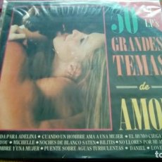 Discos de vinilo: 50 GRANDES TEMAS DE AMOR 3 LPS DIVUCSA 1992 MOONLIGHT ORCHESTRA LET IT BE, MICHELLE, MY WAY, ONLY.
